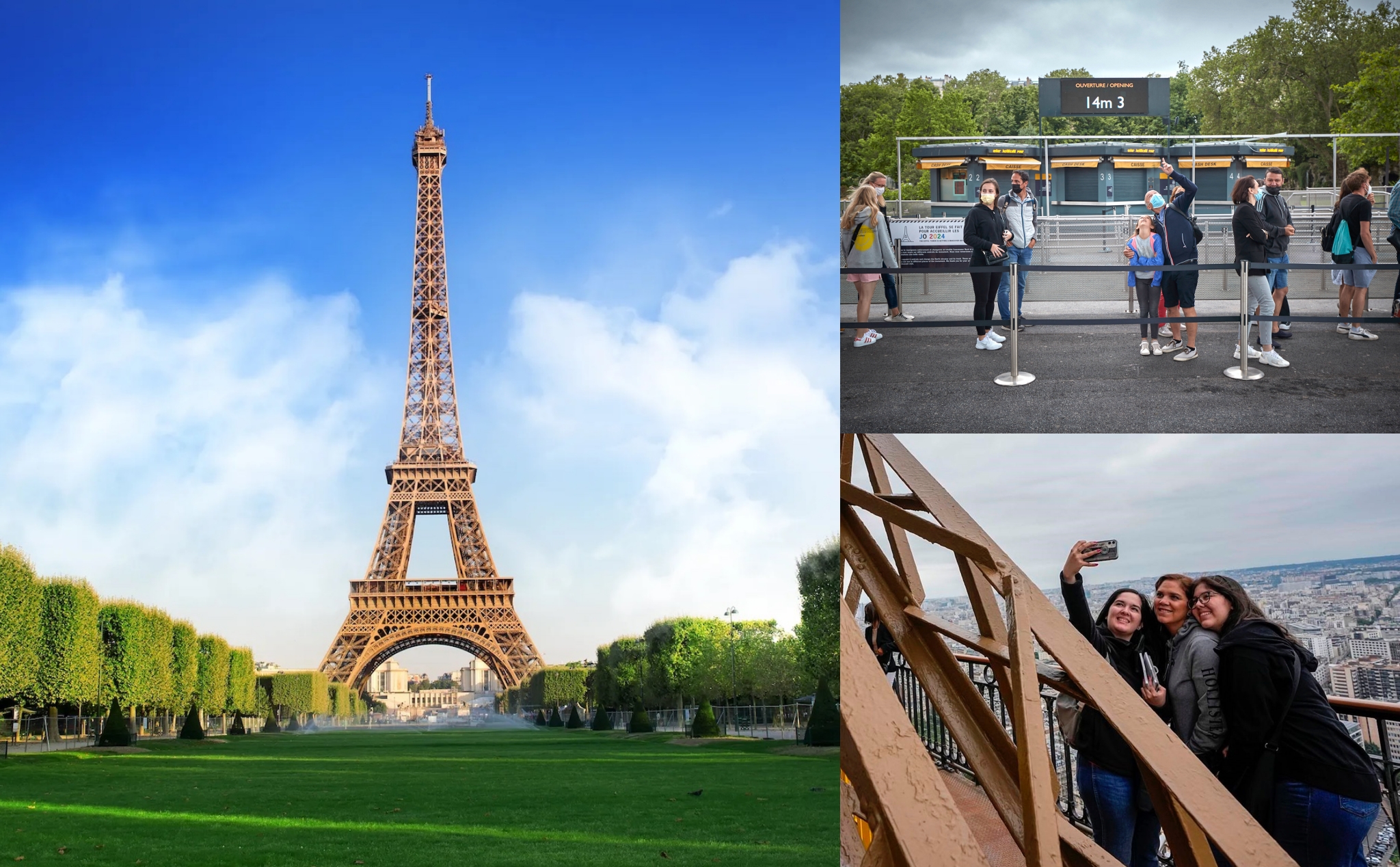Tin vui du lich: Tháp Eiffel cho phép đón khách du lịch trở lại